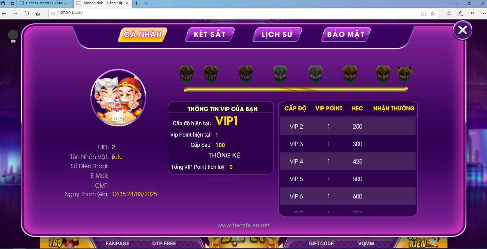 图片[10]-越南语版糖果鱼虾蟹游戏源码/迷你游戏合集/机器人支持/NodeJS+MongoDB