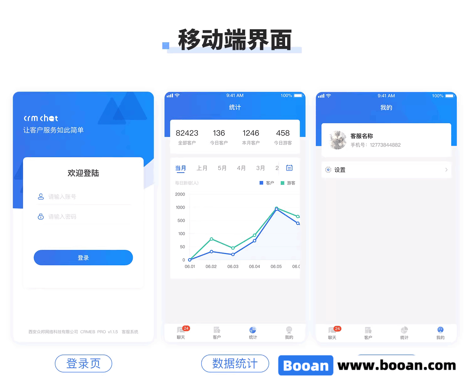 图片[1]-在线客服系统/即时聊天客服源码/网站客服源码/H5+APP+电脑端/中英版